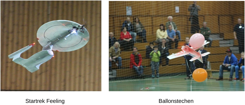 Aus: Presseinfo zum Saalflugtag in Feudenheim